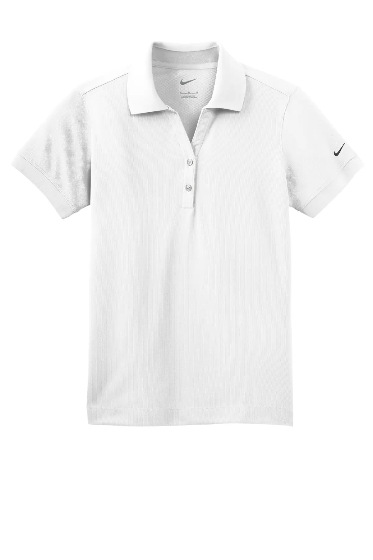 Nike Ladies Dri-FIT Classic Polo.  286772 White_4