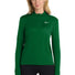 Nike Ladies Dri-FIT Element 1/2-Zip Top NKDH4951 Dark Green_1