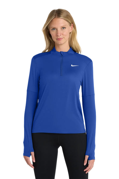 Nike Ladies Dri-FIT Element 1/2-Zip Top NKDH4951 Royal_1