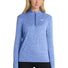 Nike Ladies Dri-FIT Element 1/2-Zip Top NKDH4951 Royal Heather_1