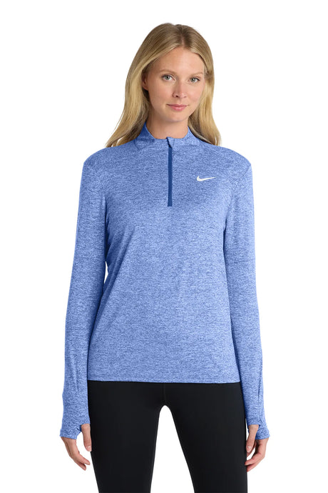 Nike Ladies Dri-FIT Element 1/2-Zip Top NKDH4951 Royal Heather_1