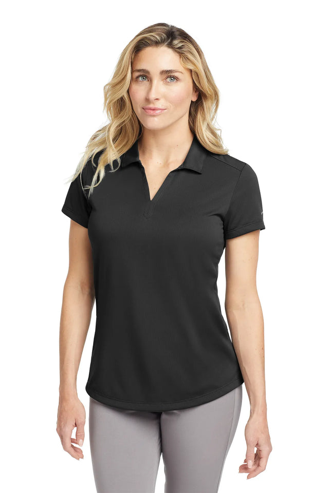 Nike Ladies Dri-FIT Legacy Polo. 838957 Black_1