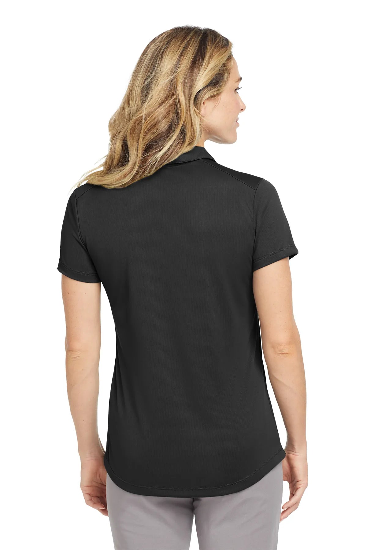 Nike Ladies Dri-FIT Legacy Polo. 838957 Black_2