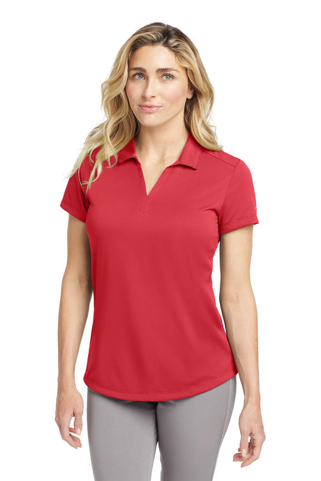 Nike Ladies Dri-FIT Legacy Polo. 838957 Gym Red_1