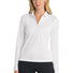 Nike Ladies Dri-FIT Micro Pique 2.0 Long Sleeve Polo NKDC2105 White_1