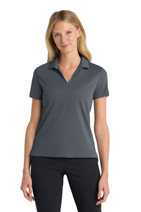 Nike Ladies Dri-FIT Micro Pique 2.0 Polo NKDC1991 Anthracite_1