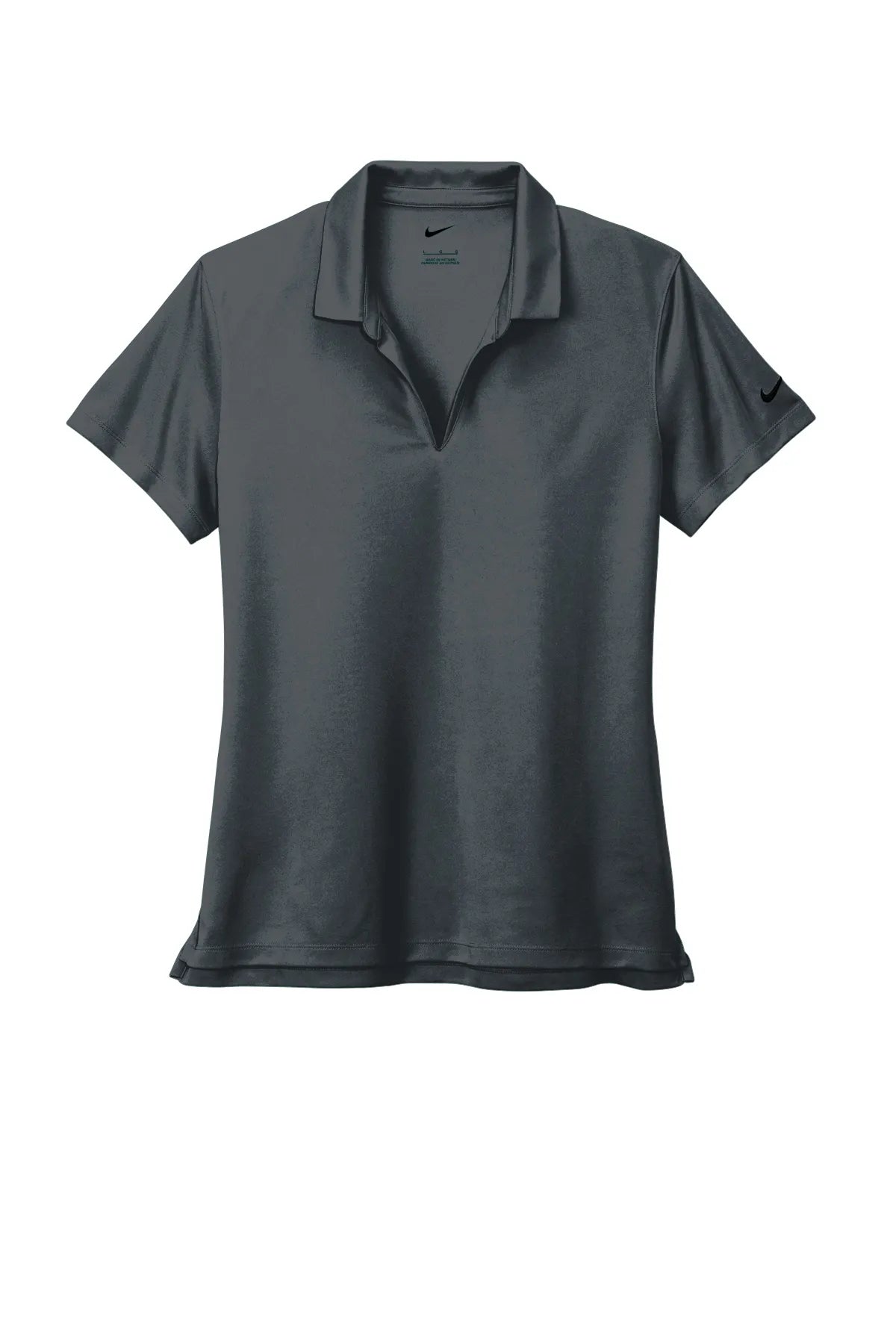 Nike Ladies Dri-FIT Micro Pique 2.0 Polo NKDC1991 Anthracite_4