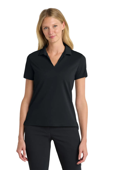 Nike Ladies Dri-FIT Micro Pique 2.0 Polo NKDC1991 Black_1