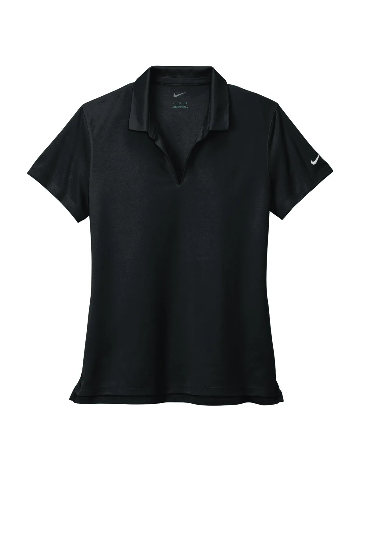 Nike Ladies Dri-FIT Micro Pique 2.0 Polo NKDC1991 Black_4