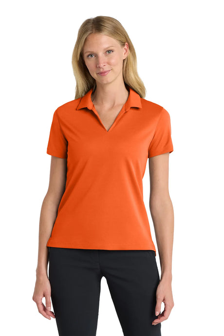 Nike Ladies Dri-FIT Micro Pique 2.0 Polo NKDC1991 Brilliant Orange_1