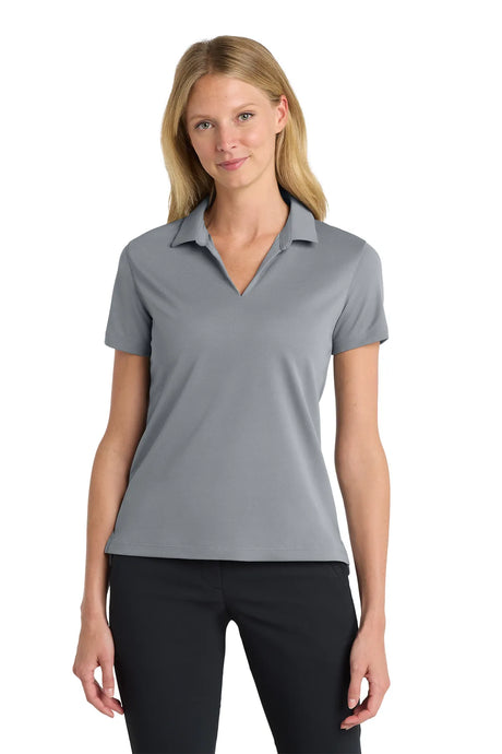 Nike Ladies Dri-FIT Micro Pique 2.0 Polo NKDC1991 Cool Grey_1