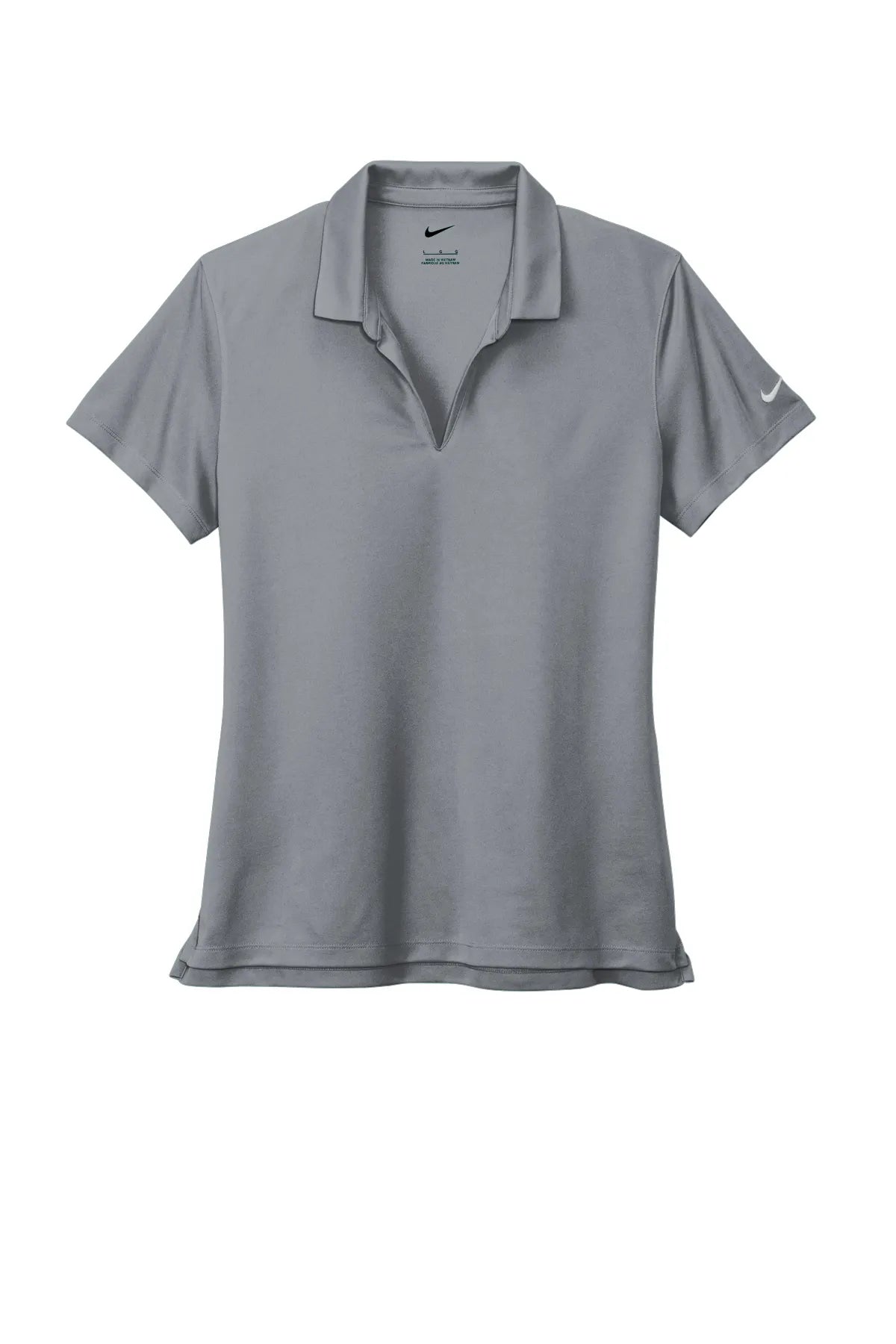 Nike Ladies Dri-FIT Micro Pique 2.0 Polo NKDC1991 Cool Grey_4
