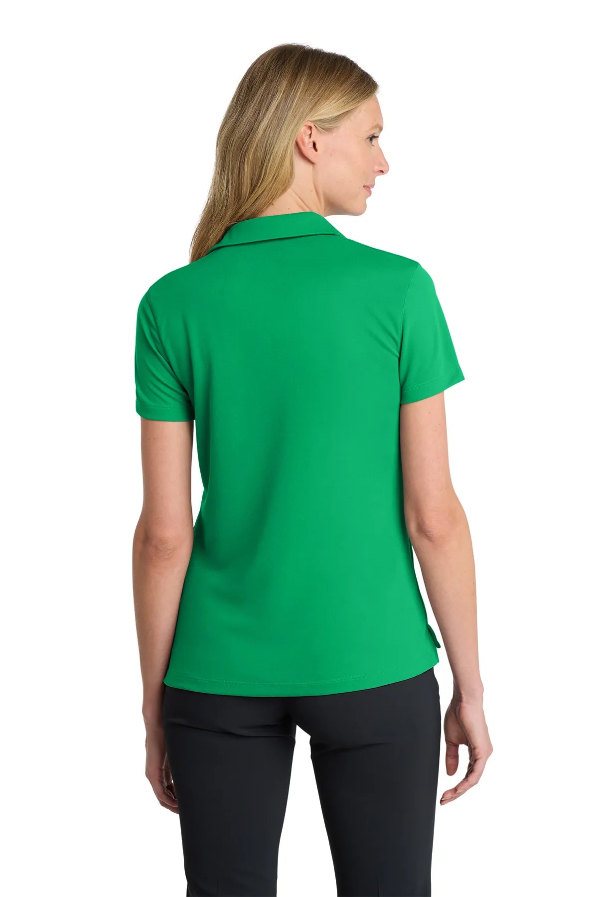 Nike Ladies Dri-FIT Micro Pique 2.0 Polo NKDC1991 Lucid Green_2