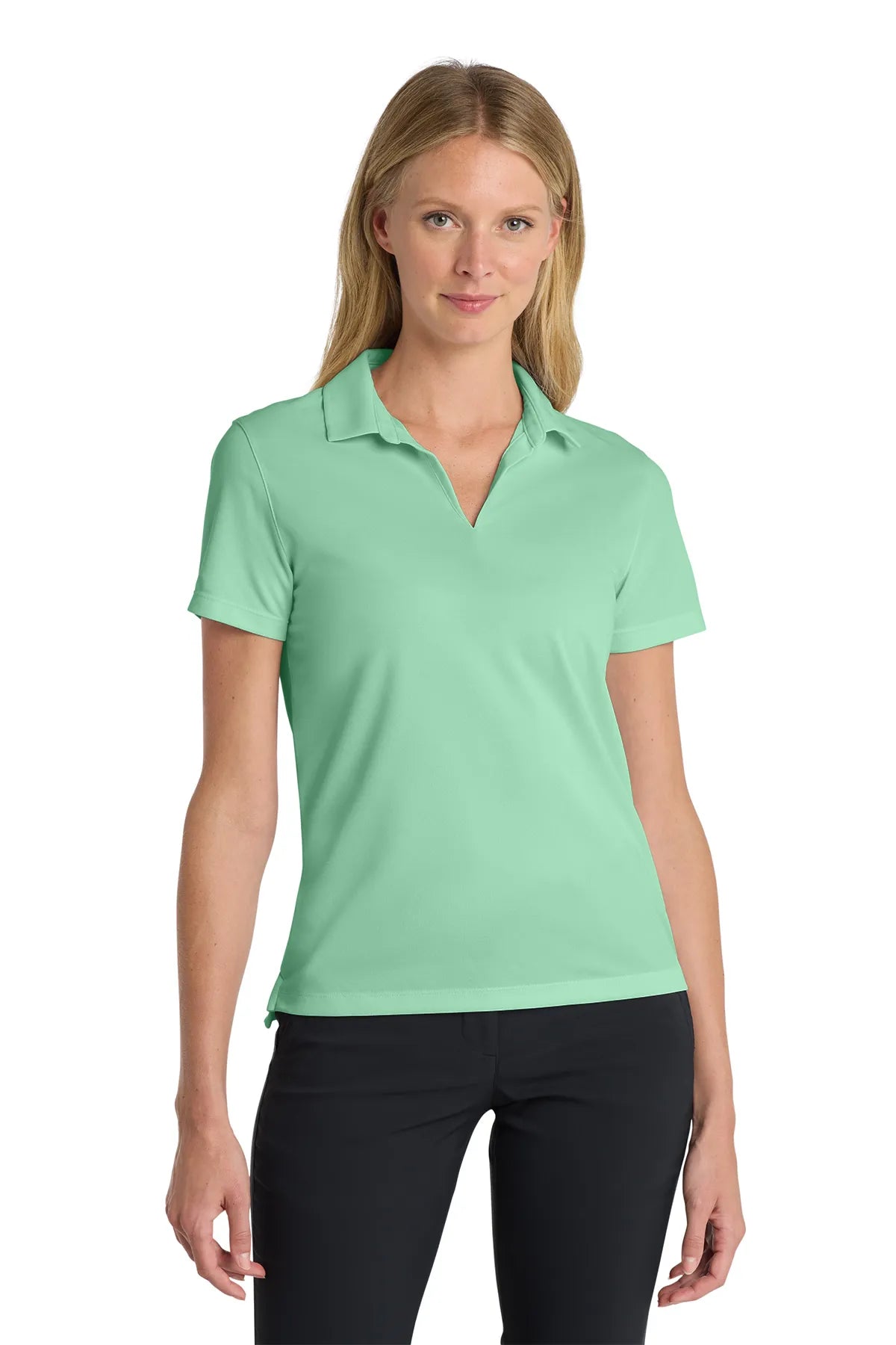Nike Ladies Dri-FIT Micro Pique 2.0 Polo NKDC1991 Mint_1