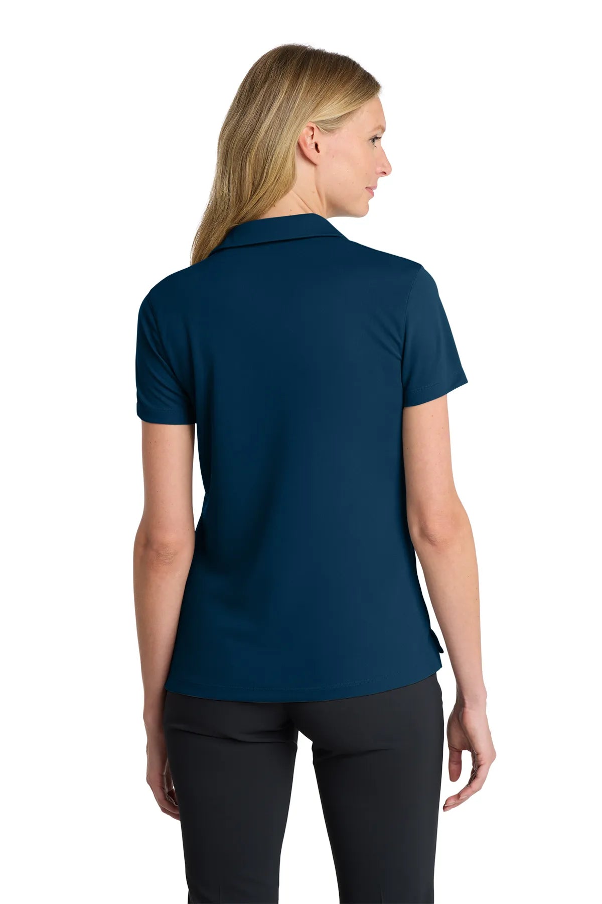Nike Ladies Dri-FIT Micro Pique 2.0 Polo NKDC1991 Navy_2