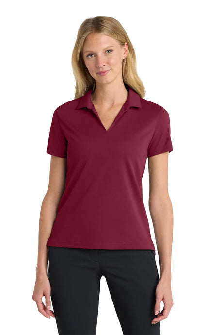 Nike Ladies Dri-FIT Micro Pique 2.0 Polo NKDC1991 Team Red_1