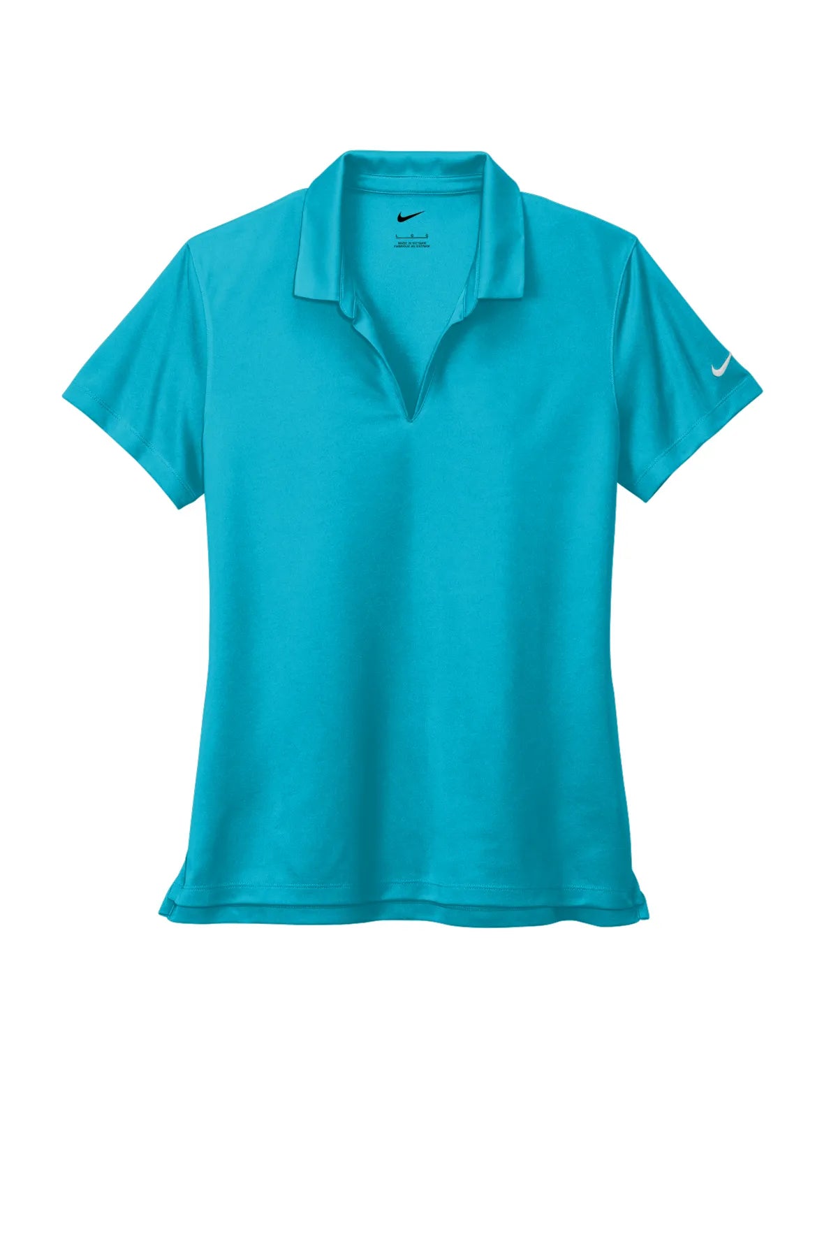 Nike Ladies Dri-FIT Micro Pique 2.0 Polo NKDC1991 Tidal Blue_4