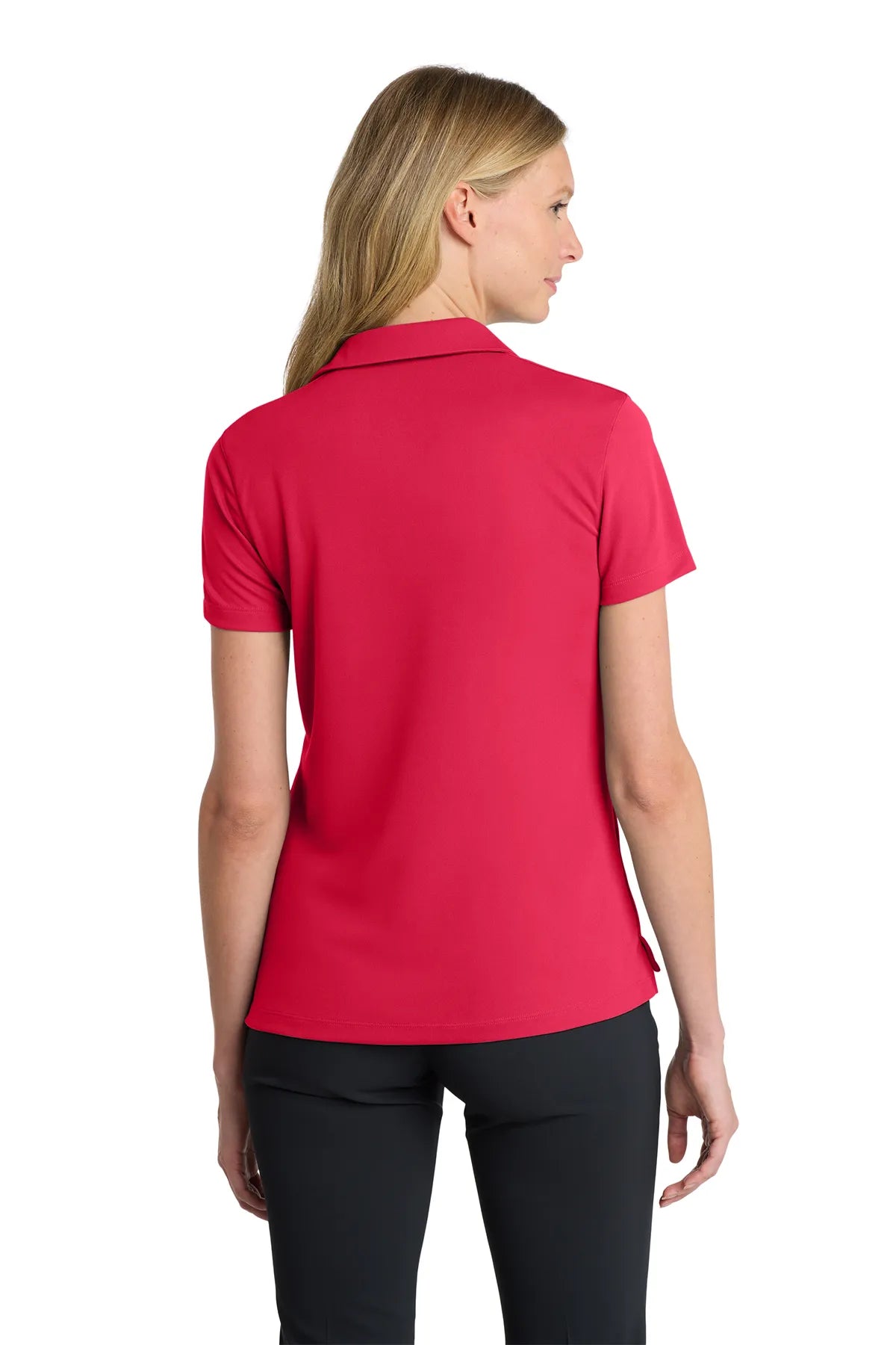 Nike Ladies Dri-FIT Micro Pique 2.0 Polo NKDC1991  University Red_2