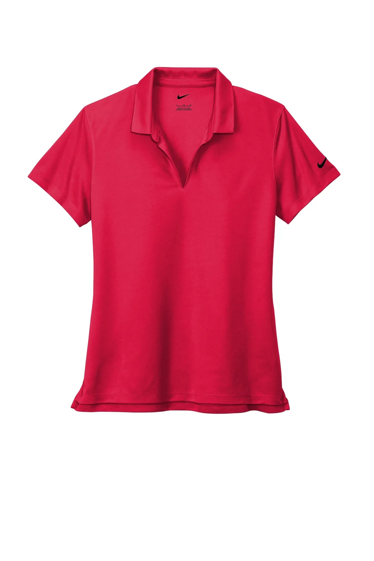 Nike Ladies Dri-FIT Micro Pique 2.0 Polo NKDC1991  University Red_4