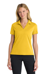 Nike Ladies Dri-FIT Micro Pique 2.0 Polo NKDC1991  Varsity Maize_1