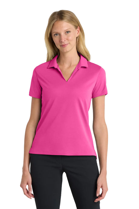 Nike Ladies Dri-FIT Micro Pique 2.0 Polo NKDC1991  Vivid Pink_1