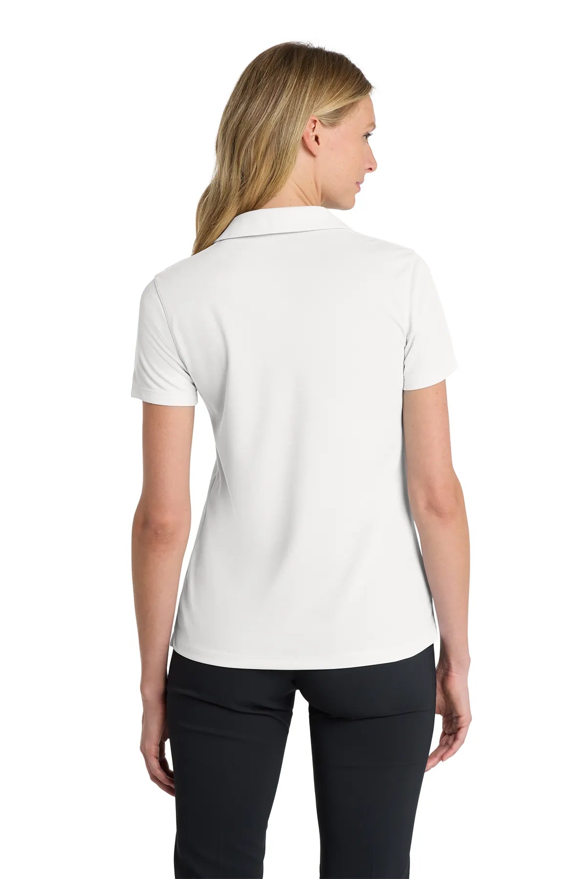 Nike Ladies Dri-FIT Micro Pique 2.0 Polo NKDC1991  White_2