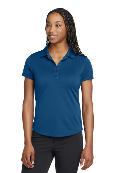 Nike Ladies Dri-FIT Players Modern Fit  Polo. 811807 Gym Blue_1