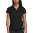 Nike Ladies Dri-FIT Solid Icon Pique Modern Fit Polo.  746100 Black_1