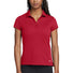 Nike Ladies Dri-FIT Solid Icon Pique Modern Fit Polo.  746100 Gym Red_1