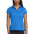 Nike Ladies Dri-FIT Solid Icon Pique Modern Fit Polo.  746100 Light Photo Blue_1