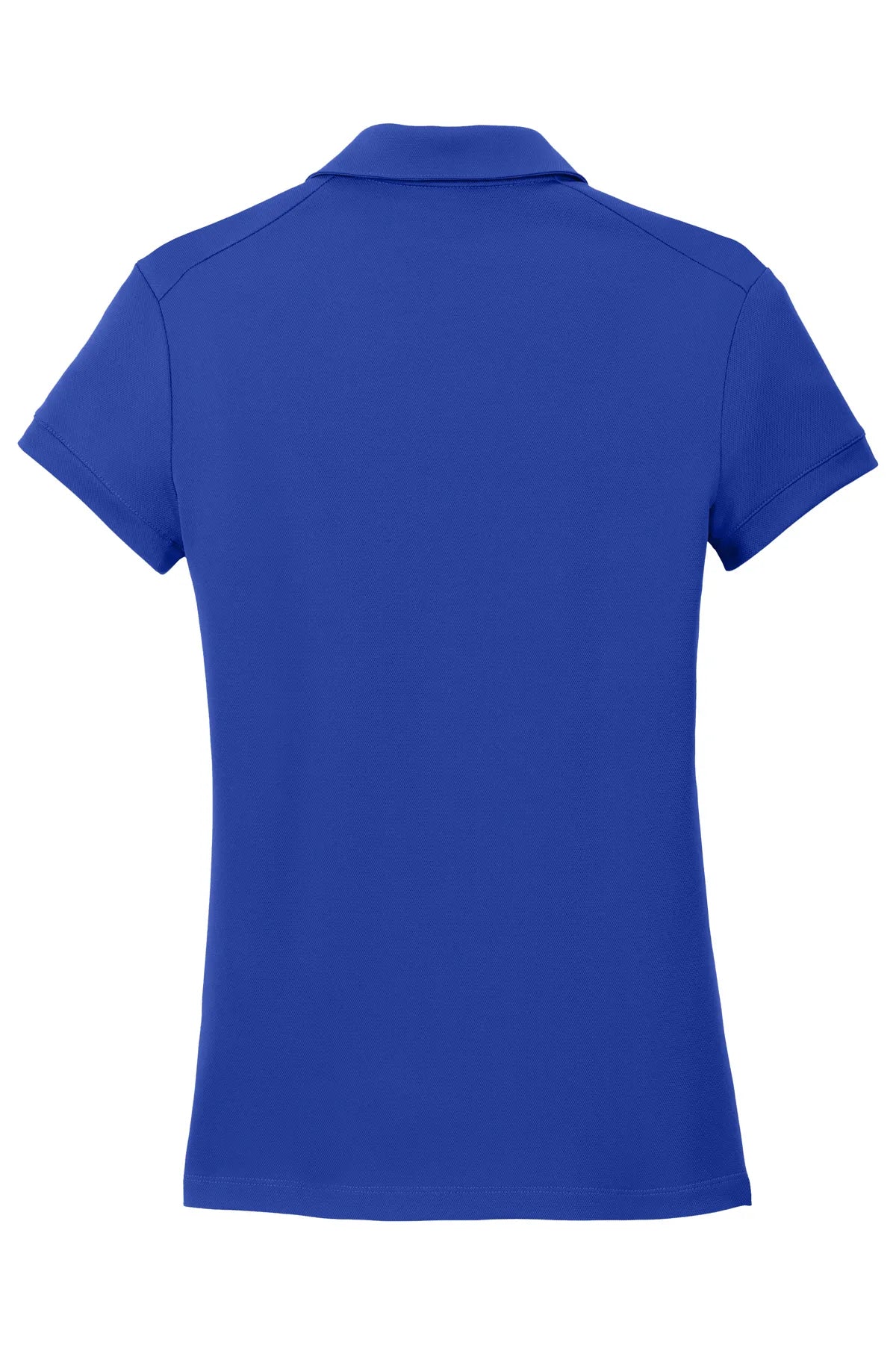 Nike Ladies Dri-FIT Solid Icon Pique Modern Fit Polo.  746100 Royal Blue_5