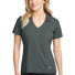 Nike Ladies Dri-FIT Vertical Mesh Polo. 637165 Anthracite_1
