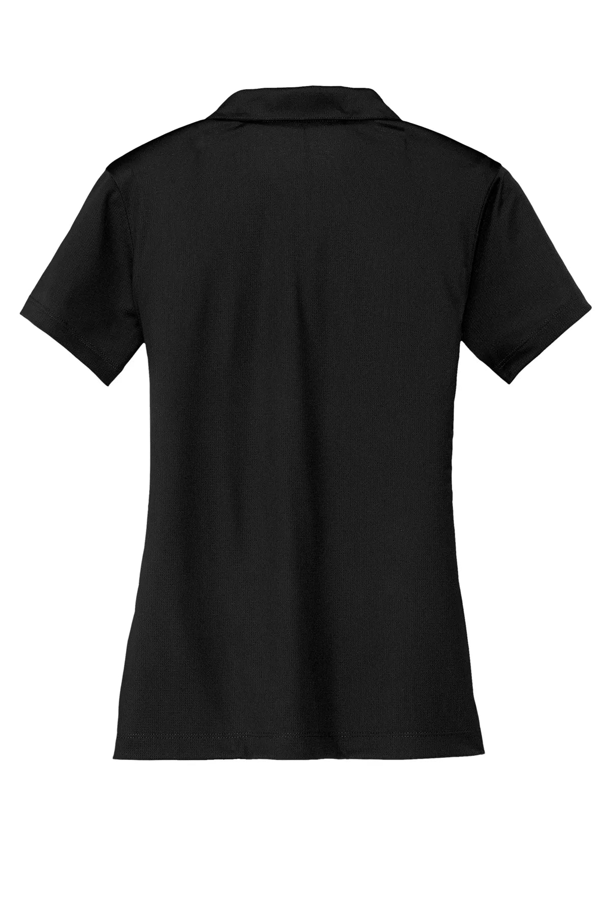 Nike Ladies Dri-FIT Vertical Mesh Polo. 637165 Black_5
