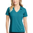 Nike Ladies Dri-FIT Vertical Mesh Polo. 637165 Blustery_1