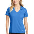 Nike Ladies Dri-FIT Vertical Mesh Polo. 637165 Brisk Blue_1