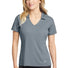 Nike Ladies Dri-FIT Vertical Mesh Polo. 637165 Cool Grey_1