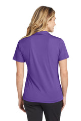 Nike Ladies Dri-FIT Vertical Mesh Polo. 637165 Court Purple_2