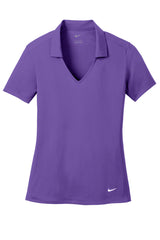 Nike Ladies Dri-FIT Vertical Mesh Polo. 637165 Court Purple_4