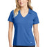 Nike Ladies Dri-FIT Vertical Mesh Polo. 637165 Gym Blue_1