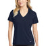 Nike Ladies Dri-FIT Vertical Mesh Polo. 637165 Marine_1