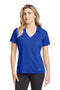 Nike Ladies Dri-FIT Vertical Mesh Polo. 637165 Old Royal_1
