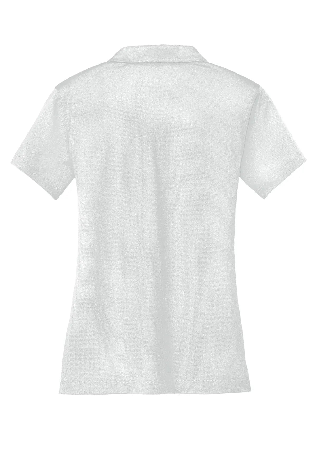 Nike Ladies Dri-FIT Vertical Mesh Polo. 637165 White_5
