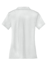 Nike Ladies Dri-FIT Vertical Mesh Polo. 637165 White_5