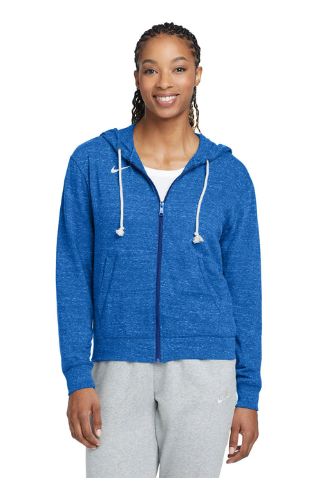 Nike Ladies Gym Vintage Full-Zip Hoodie CN9402 Team Royal_1