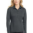 Nike Ladies Long Sleeve Dri-FIT Stretch Tech Polo. 545322 Anthracite_1