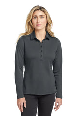 Nike Ladies Long Sleeve Dri-FIT Stretch Tech Polo. 545322 Anthracite_1