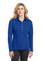 Nike Ladies Long Sleeve Dri-FIT Stretch Tech Polo. 545322 Blue Sapphire_1