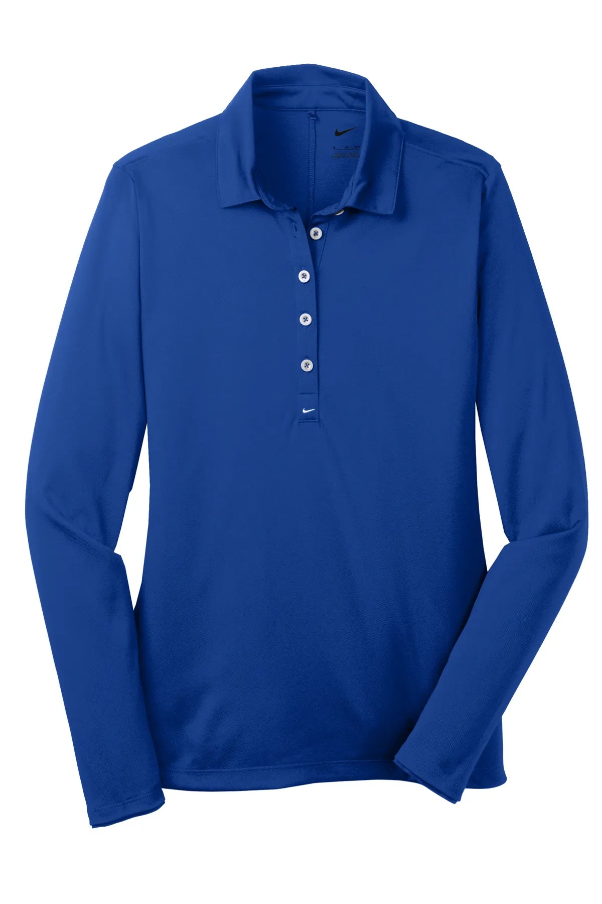Nike Ladies Long Sleeve Dri-FIT Stretch Tech Polo. 545322 Blue Sapphire_4