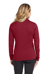 Nike Ladies Long Sleeve Dri-FIT Stretch Tech Polo. 545322 Varsity Red_2