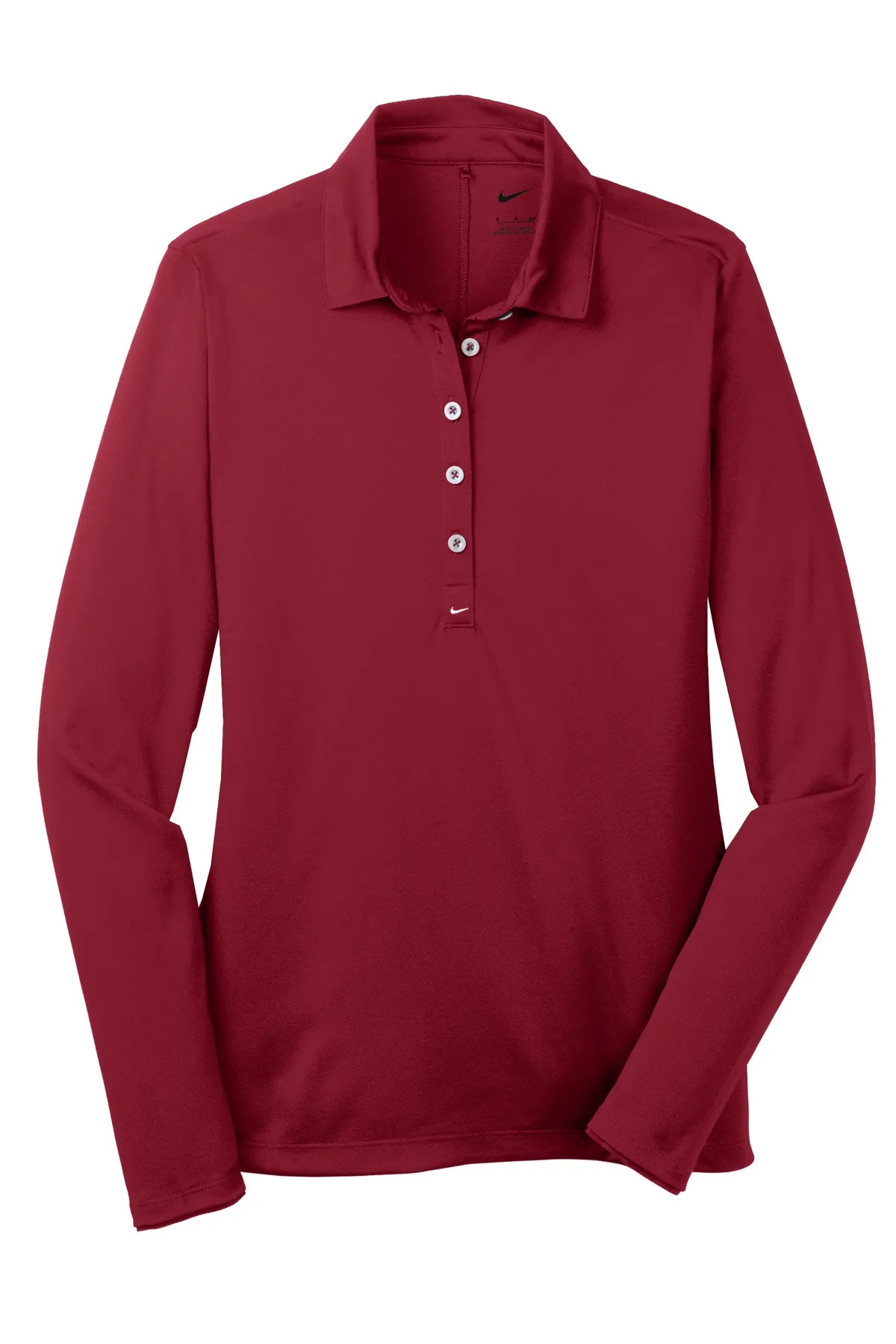 Nike Ladies Long Sleeve Dri-FIT Stretch Tech Polo. 545322 Varsity Red_4
